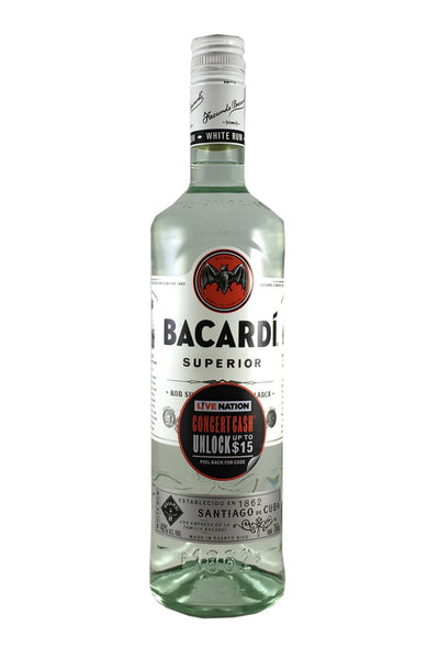 Bacardi Superior White Rum 750ml – Little West Wine & Spirits