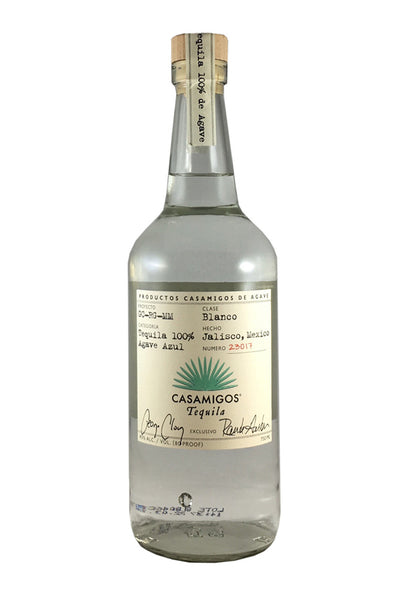 Casamigos Blanco Tequila Gift Set 750ml with 2 Rocks glasses